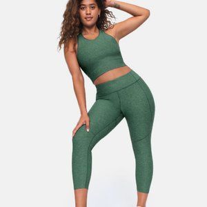 Outdoor Voices Matching Set in Hunter Green --XS